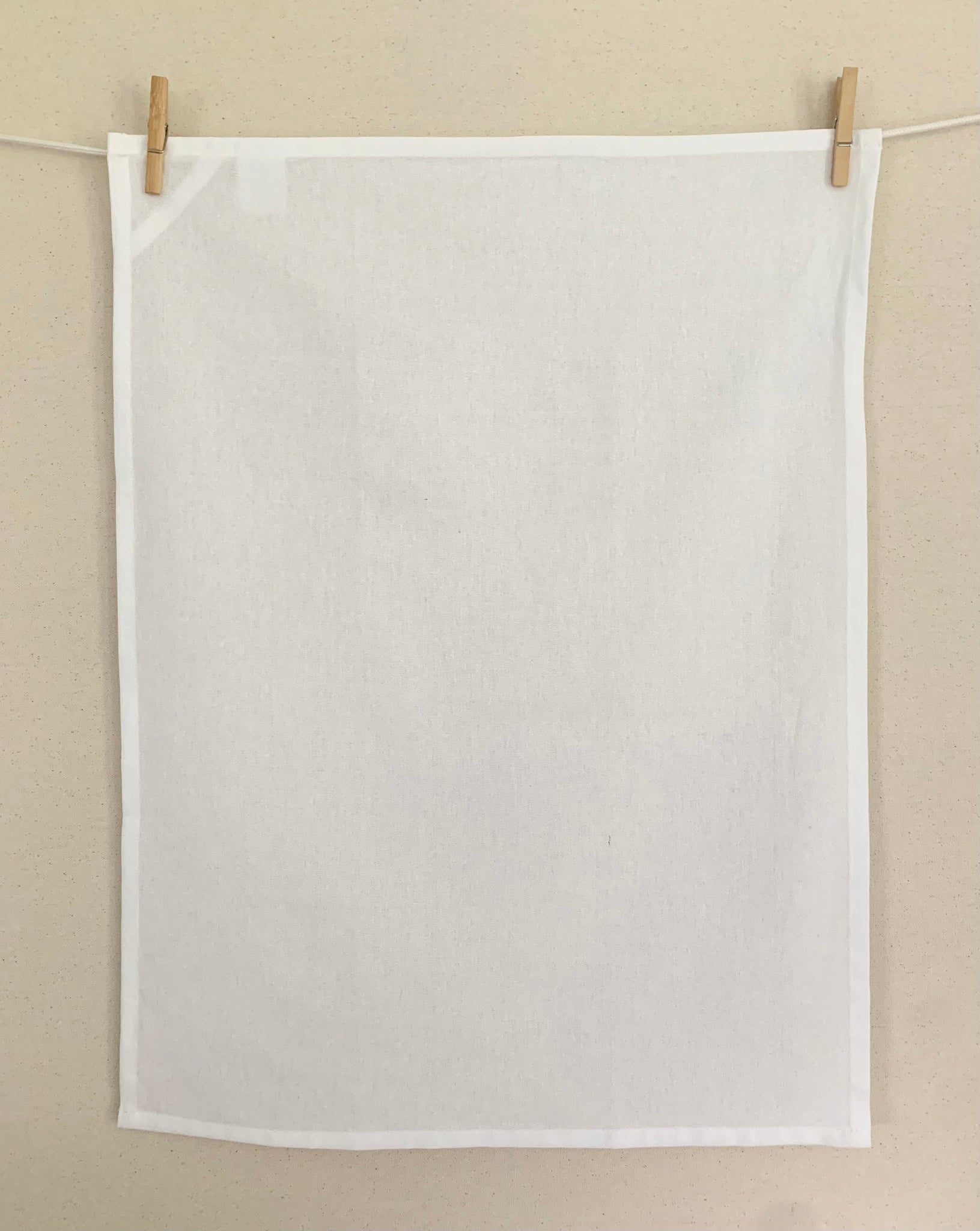 White Cotton Tea Towel – Creative Tea Towels